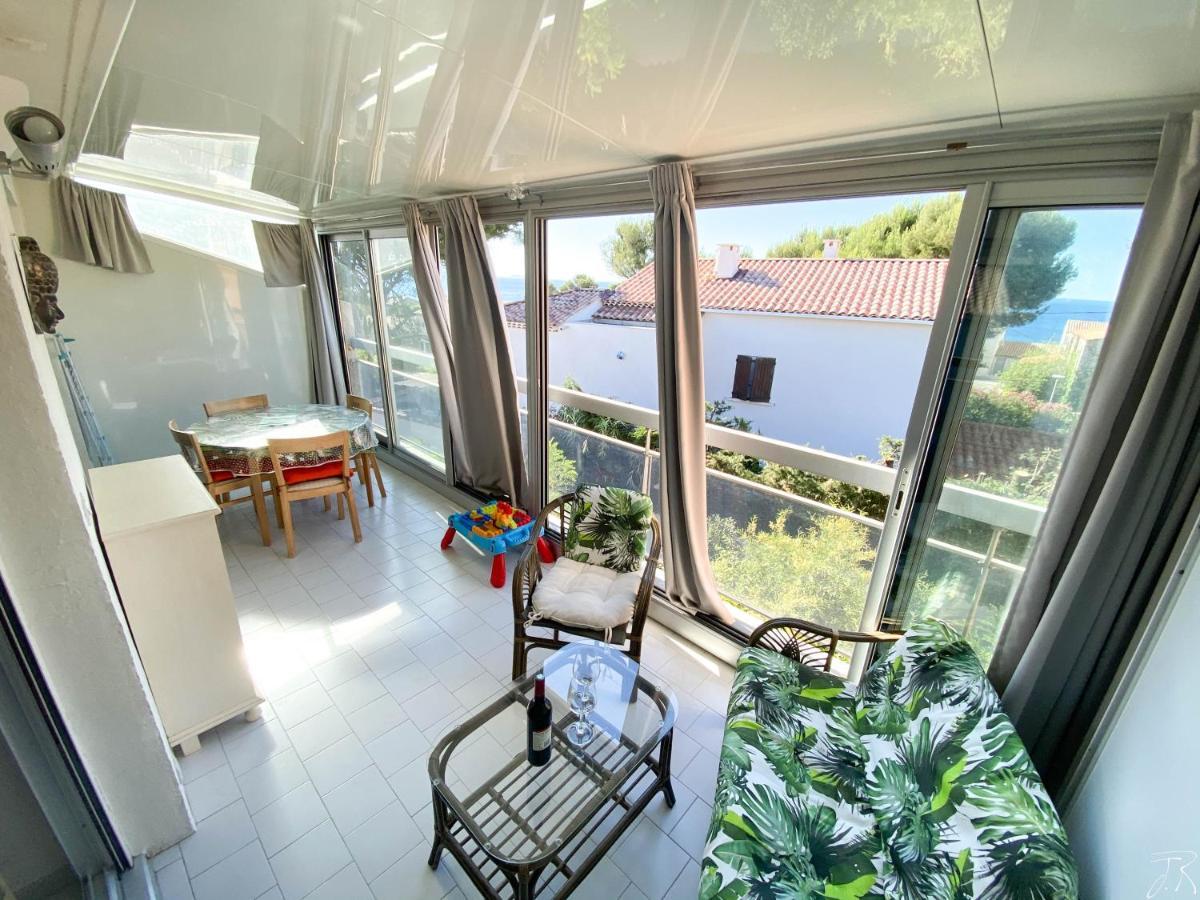 Appartement Vue Mer Le Chant Des Cigales Sausset-les-Pins Esterno foto