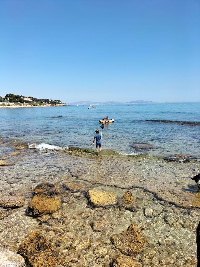 Appartement Vue Mer Le Chant Des Cigales Sausset-les-Pins Esterno foto